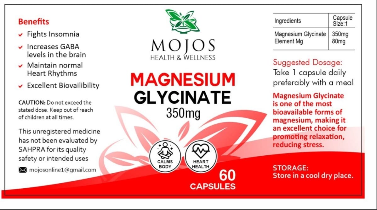 Magnesium Glycinate 60s