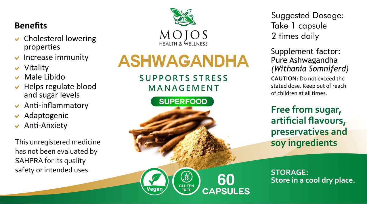 Ashwagandha Capsules 60s